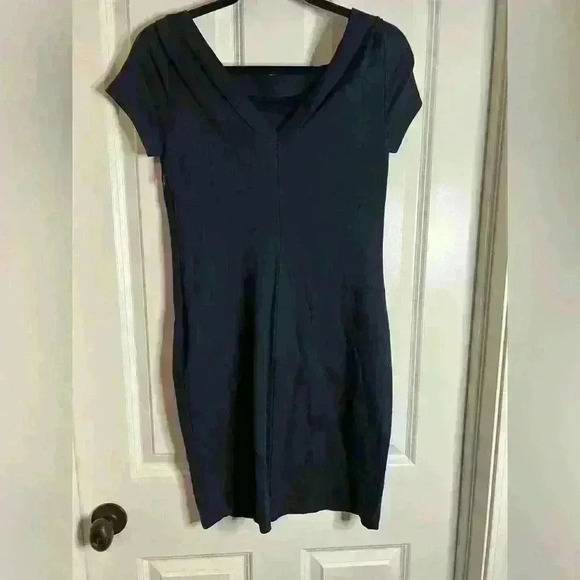 Banana Republic Navy Blue Dress - Picture 5 of 5